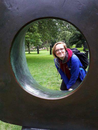 Caitlin at park