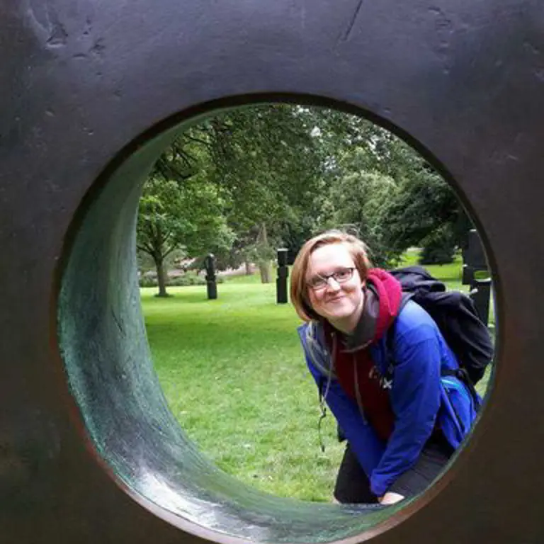 Caitlin at park