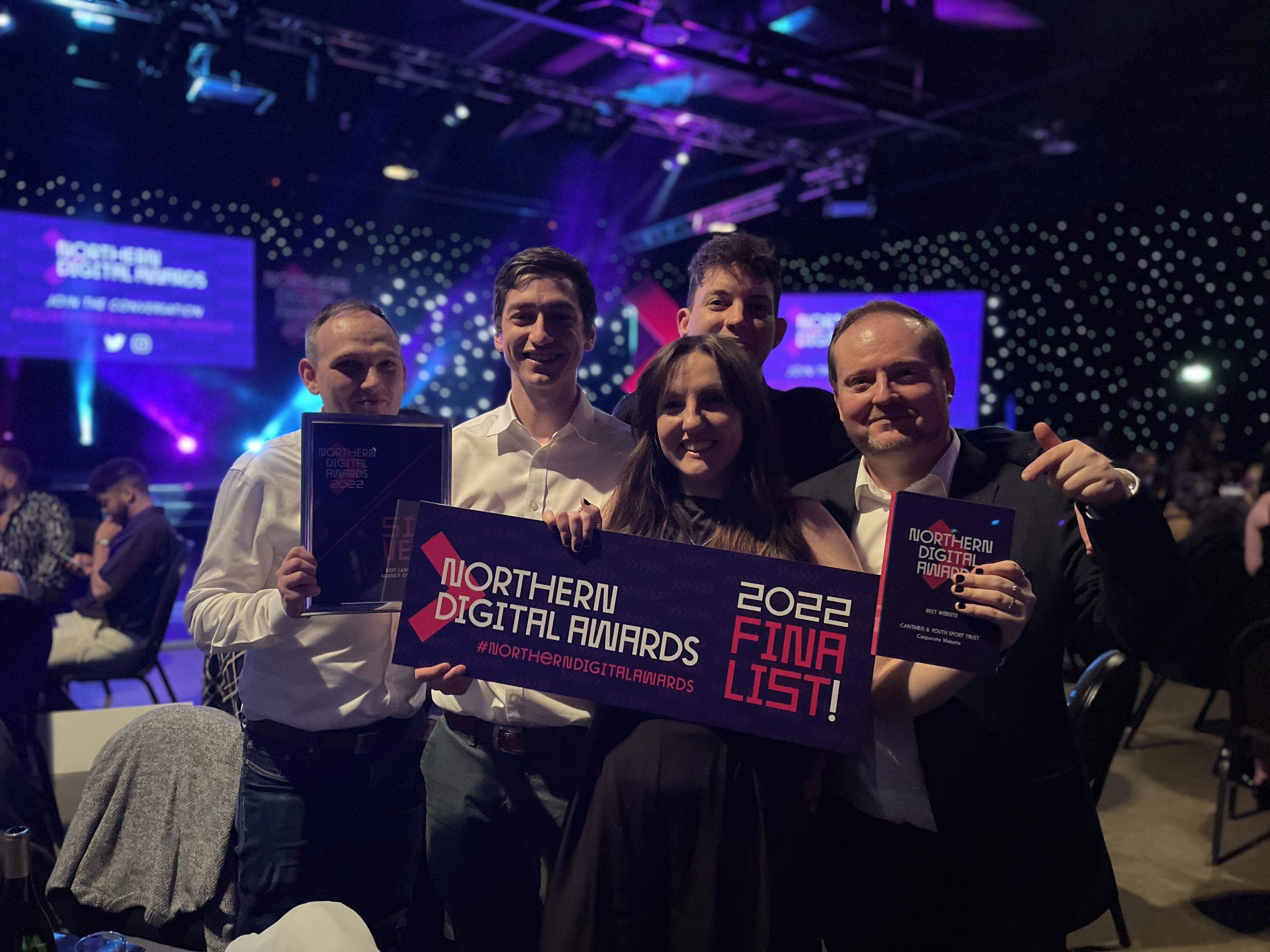 Northern digital awards winner shot