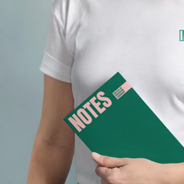 IAL notepad and tshirt
