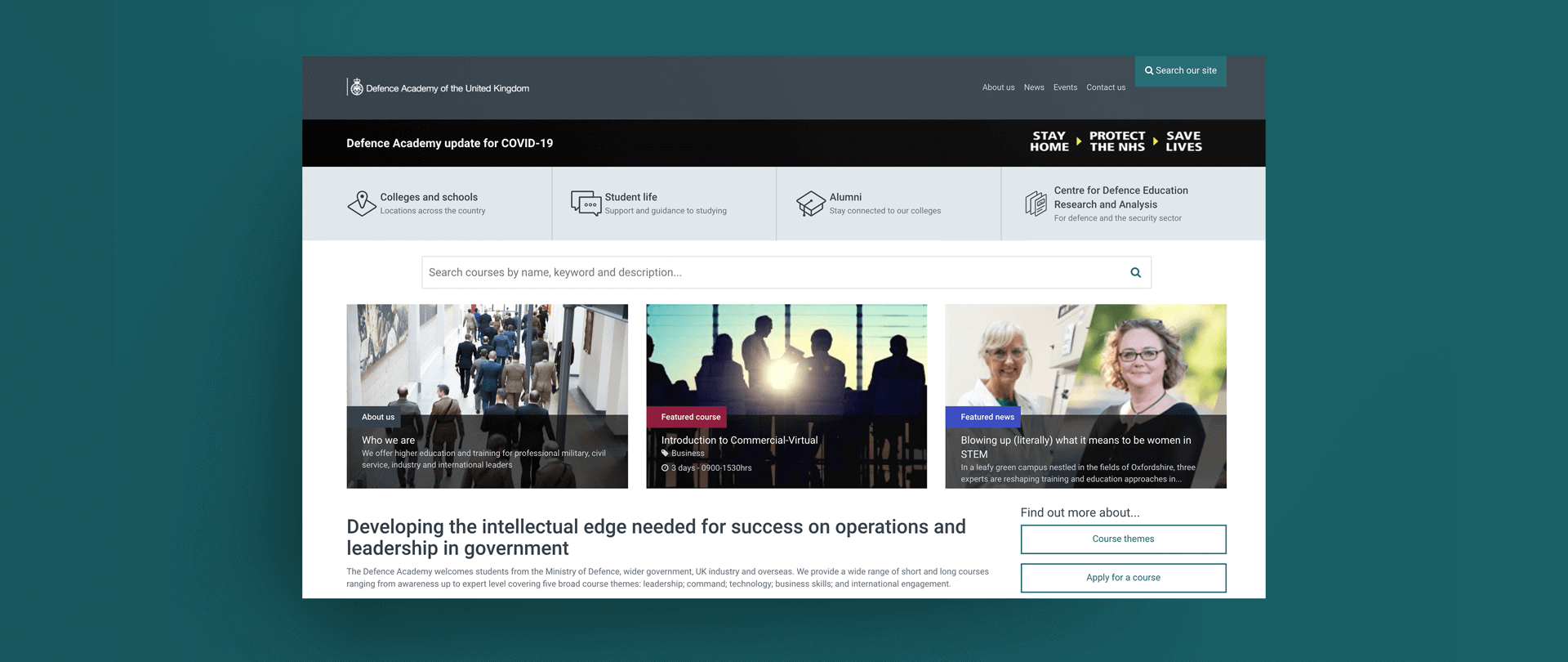 Serco homepage