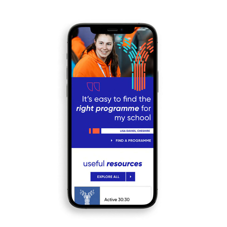 Programme search functionality in the YST site